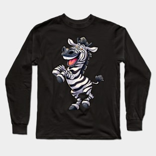 Zebra Habitat Conservation Long Sleeve T-Shirt